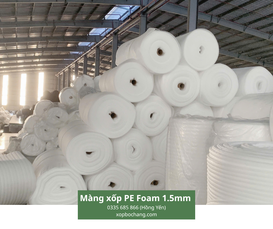 Màng xốp PE Foam 1.5mm