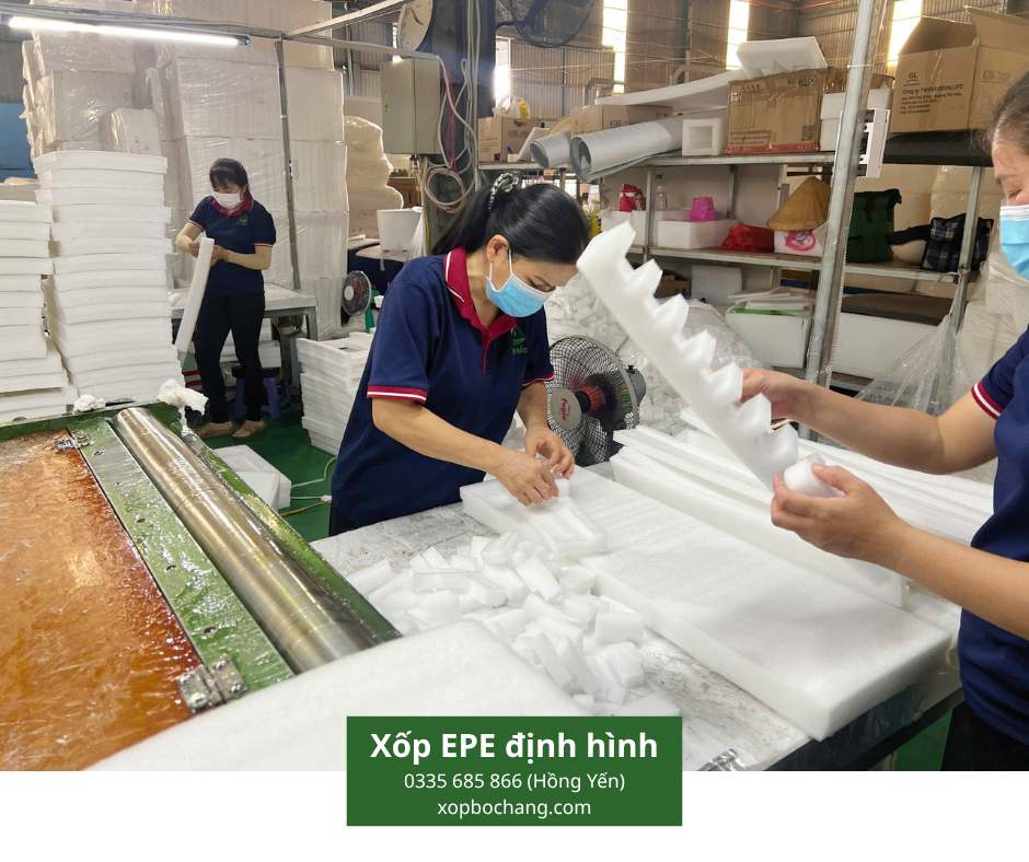 Xốp EPE định hình Xốp EPE định hình
