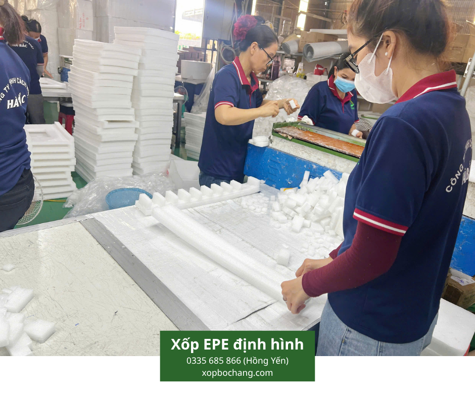 Xốp EPE định hình Xốp EPE định hình