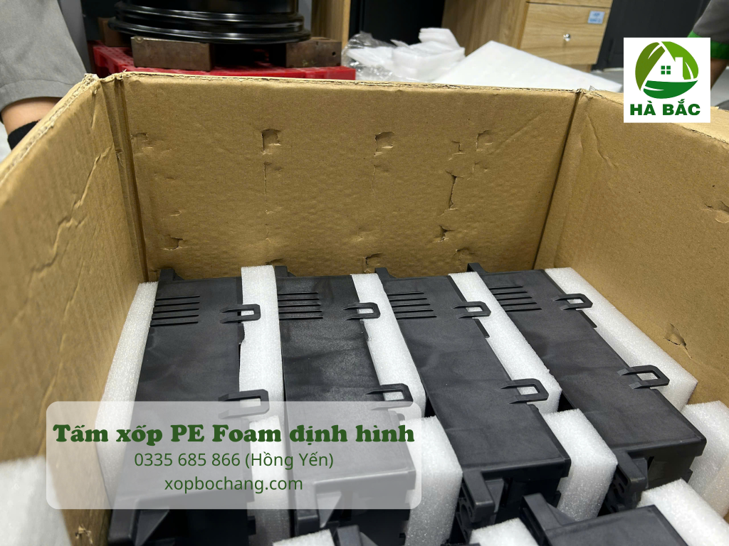 Tấm xốp PE Foam định hình