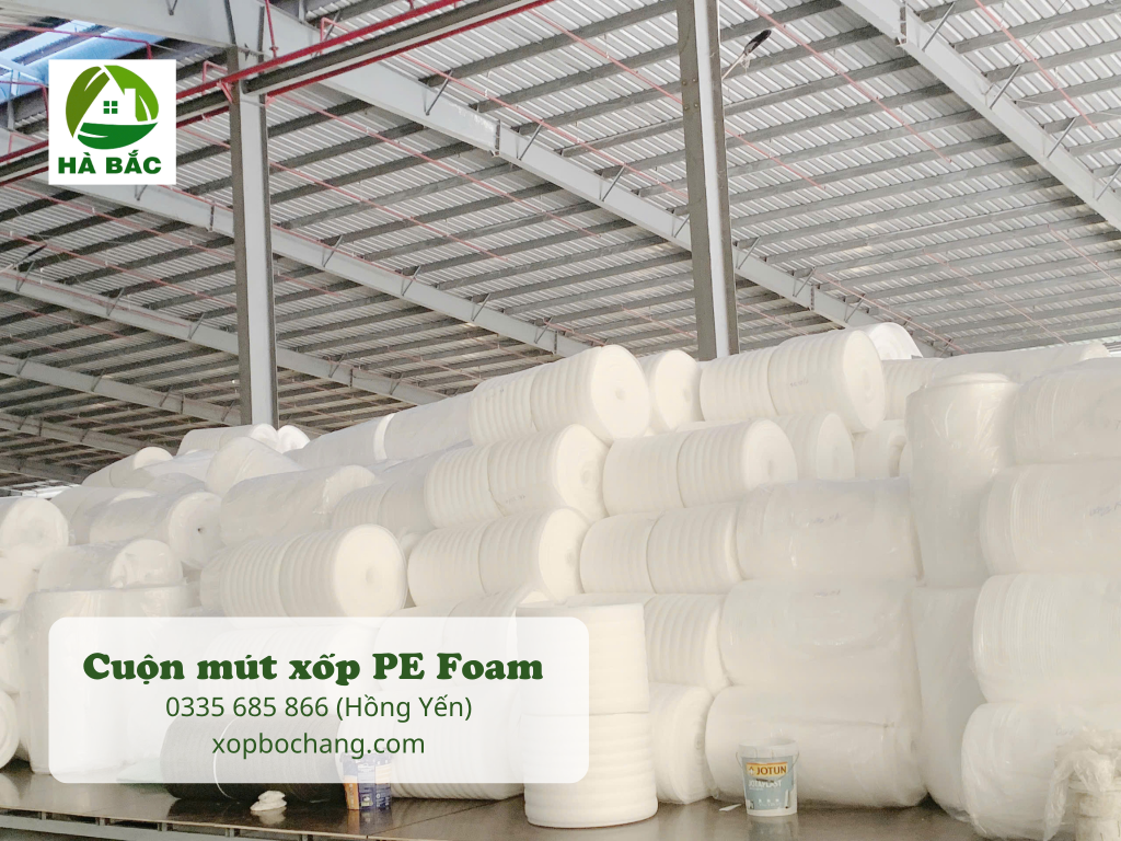 cuộn mút xốp PE Foam cuộn mút xốp PE Foam