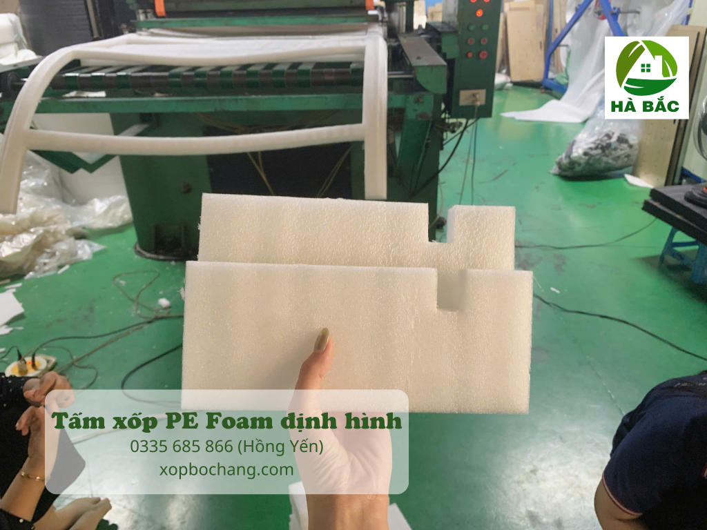 Tấm xốp PE Foam định hình
