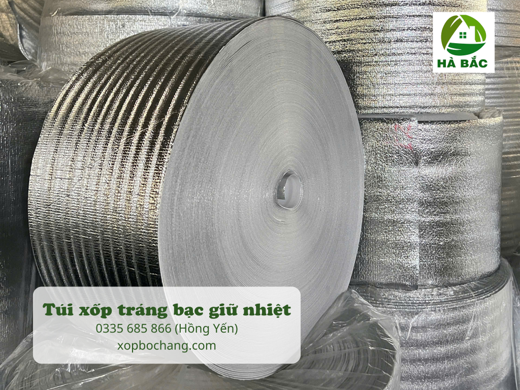 Túi xốp tráng bạc giữ nhiệt Túi xốp tráng bạc giữ nhiệt