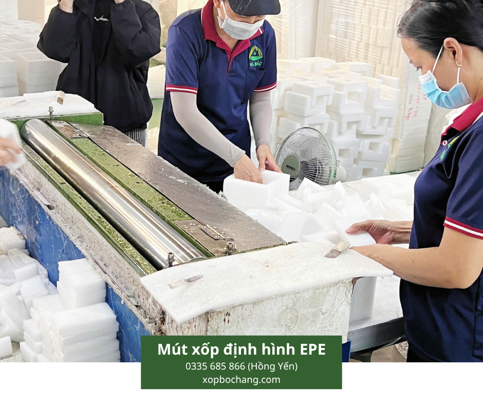 Mút xốp định hình EPE Mút xốp định hình EPE