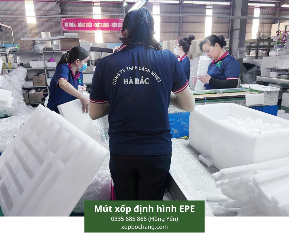 Mút xốp định hình EPE Mút xốp định hình EPE