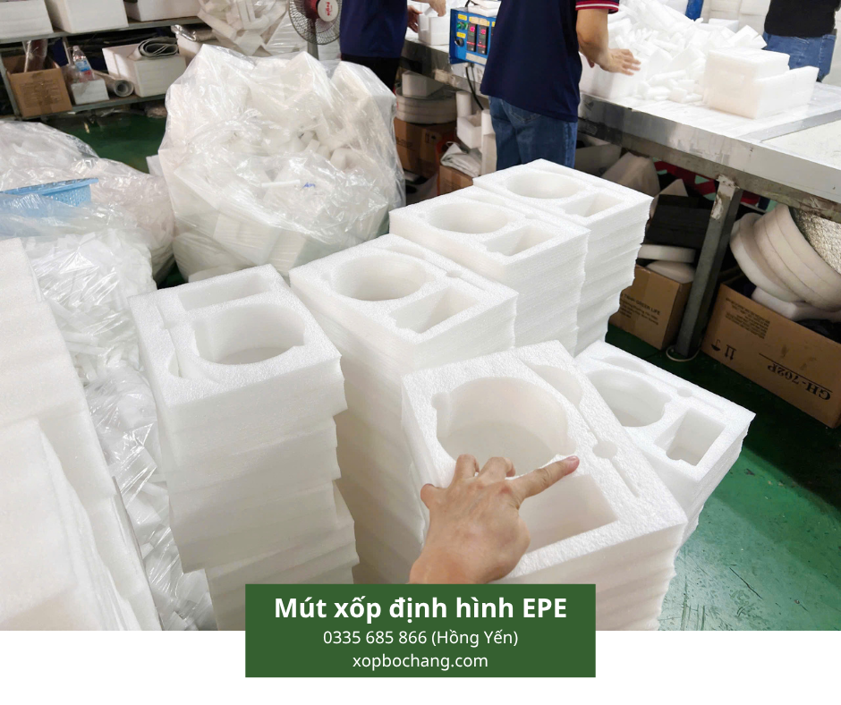 Mút xốp định hình EPE Mút xốp định hình EPE
