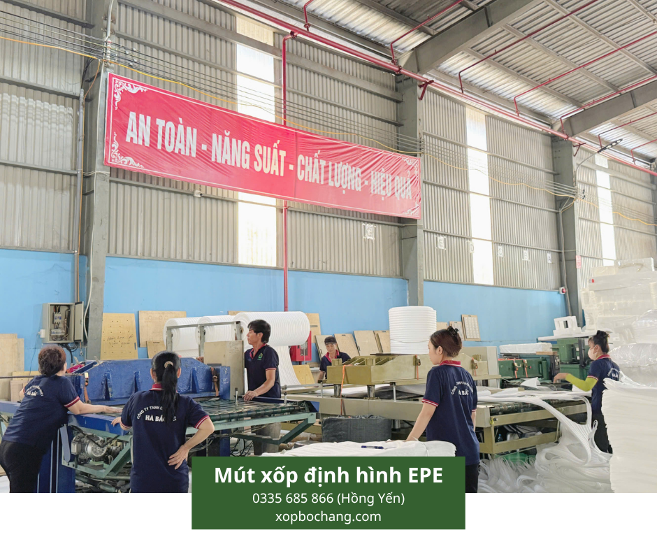 Mút xốp định hình EPE Mút xốp định hình EPE