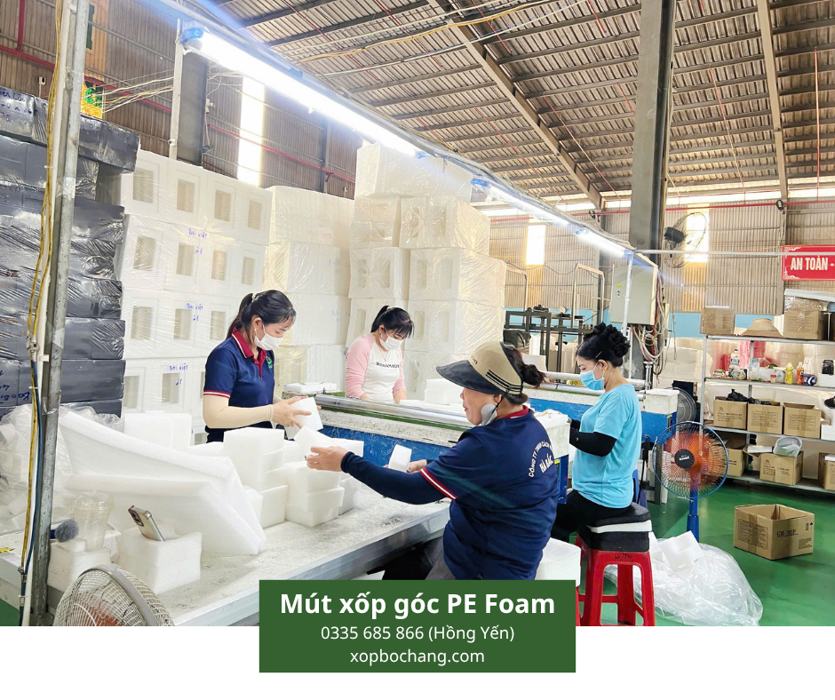 Mút xốp góc PE Foam Mút xốp góc PE Foam