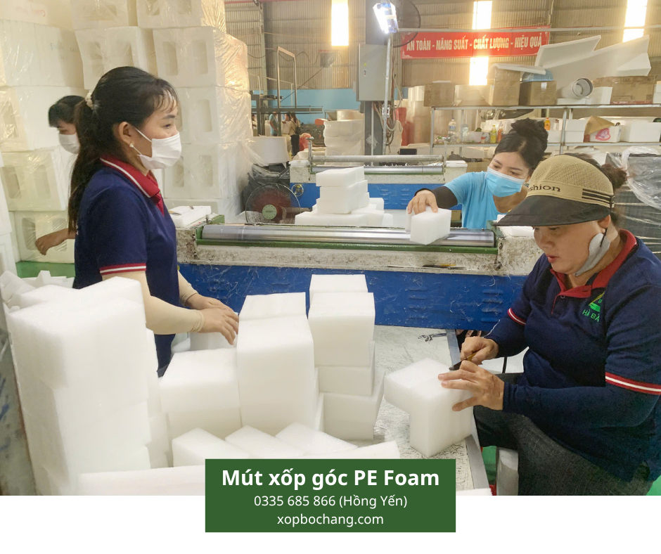 Mút xốp góc PE Foam Mút xốp góc PE Foam