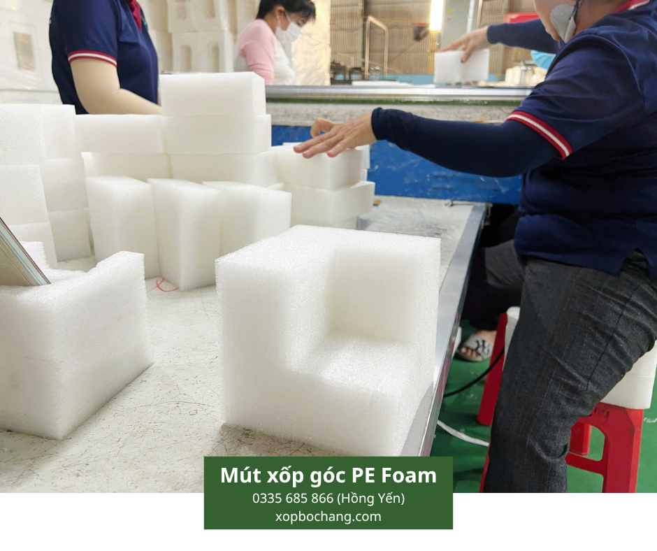 Mút xốp góc PE Foam Mút xốp góc PE Foam