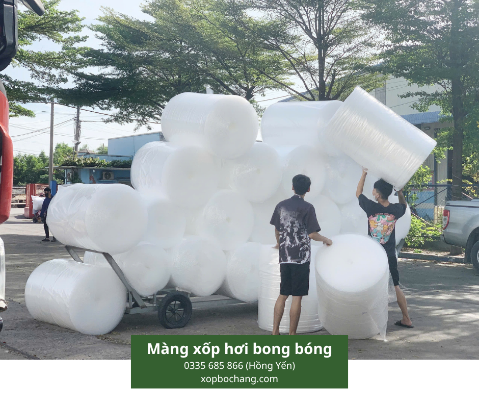 Màng xốp hơi bong bóng Màng xốp hơi bong bóng