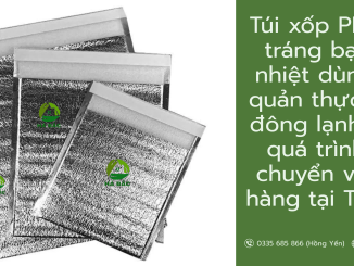 Túi xốp PE Foam tráng bạc