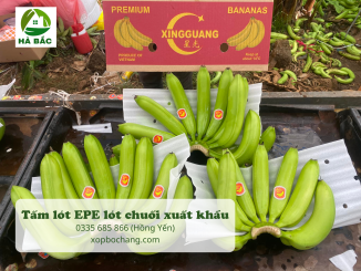 Tấm xốp EPE lót chuối xuất khẩu