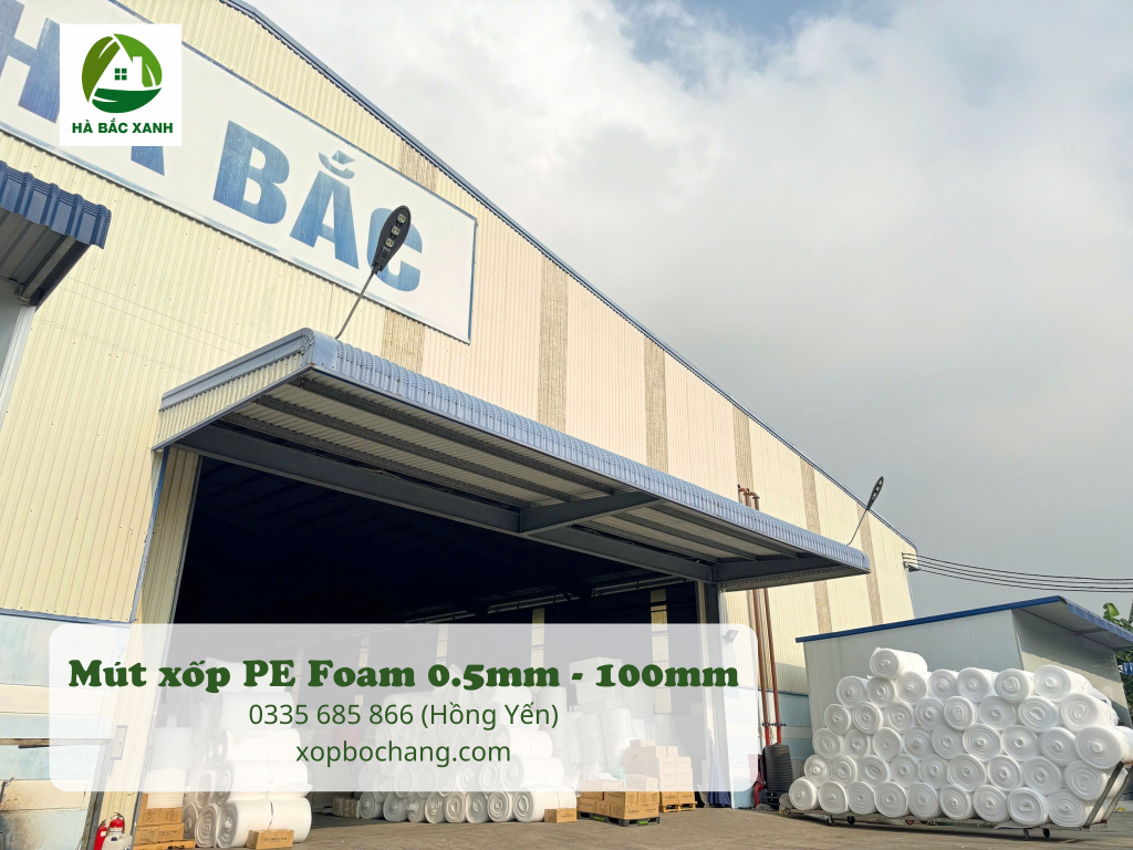 Nhà máy sản xuất mút xốp PE Foam Nhà máy sản xuất mút xốp PE Foam