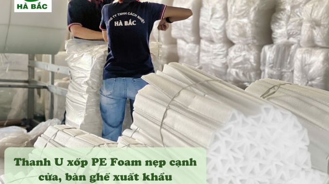 Thanh U xốp EPE