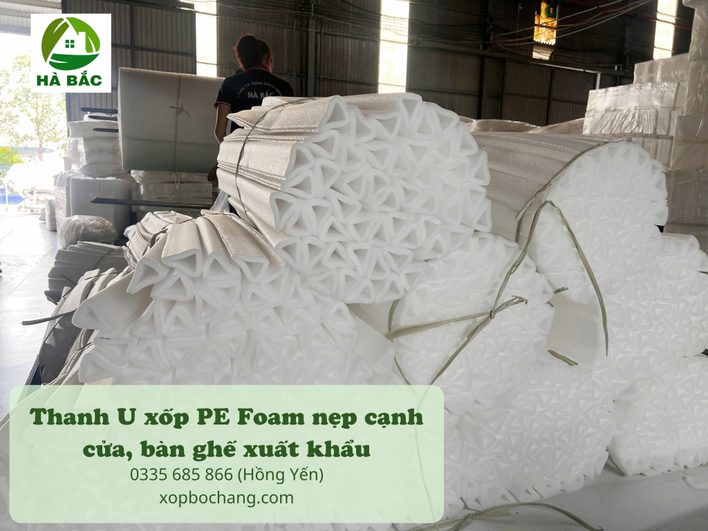 Thanh U xốp EPE