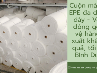 cuộn màng xốp EPE