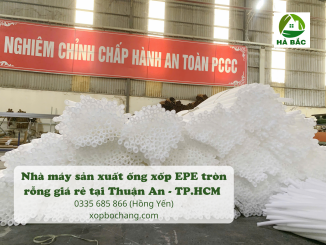 Ống xốp EPE tròn rỗng
