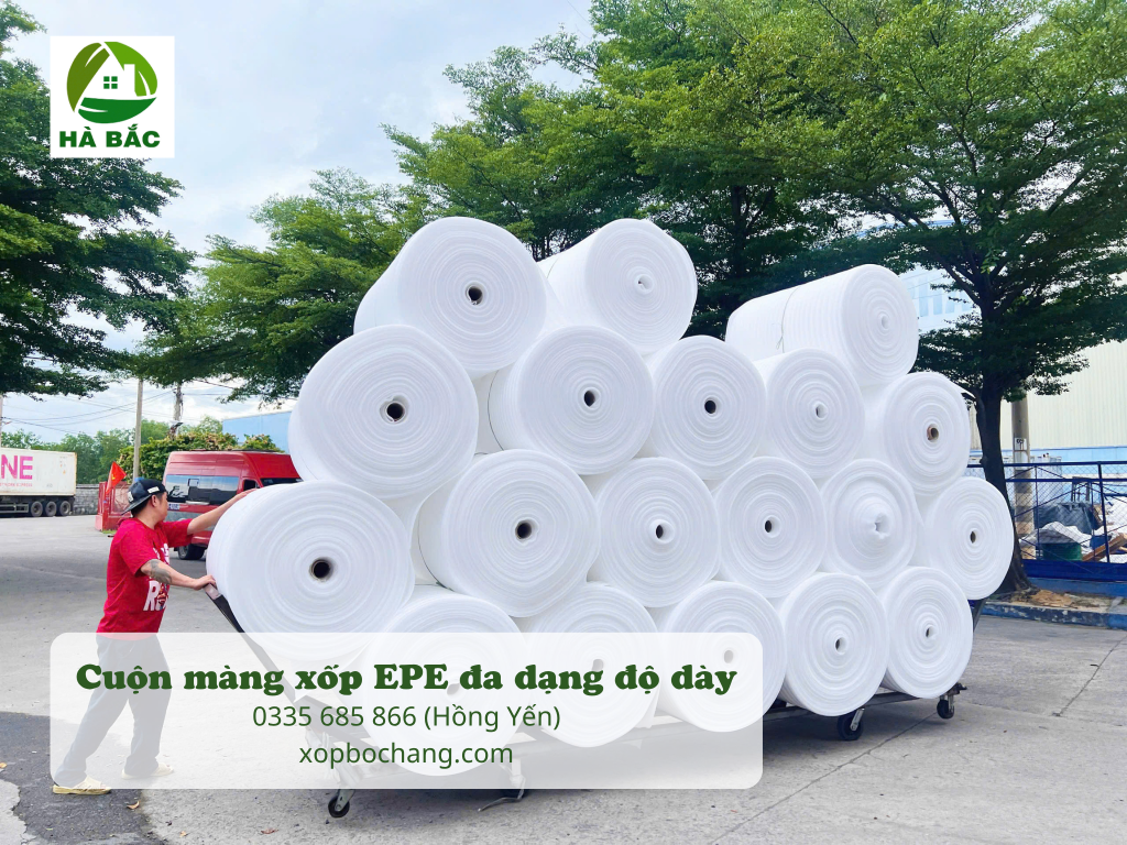 cuộn màng xốp EPE cuộn màng xốp EPE