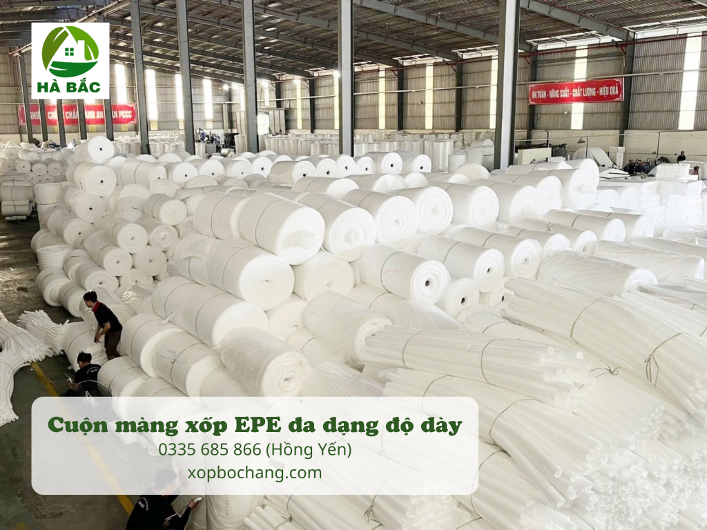 cuộn màng xốp EPE cuộn màng xốp EPE