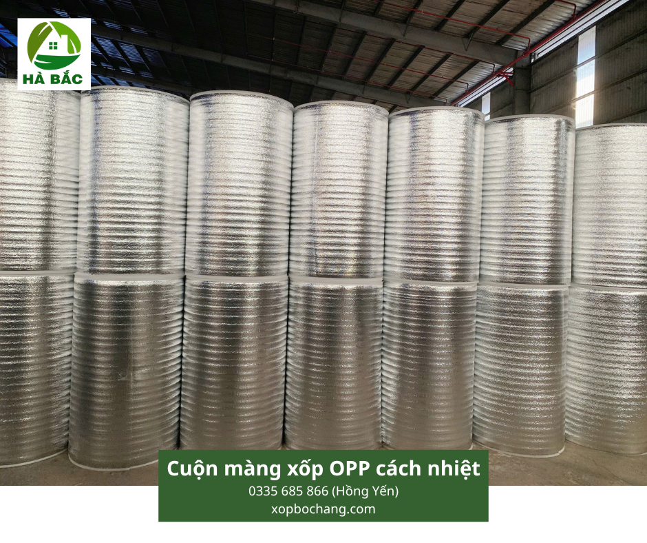 Cuộn màng xốp OPP cách nhiệt
