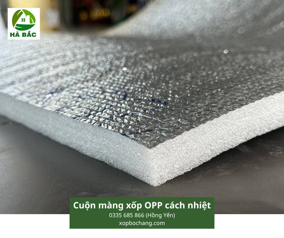 Cuộn màng xốp OPP cách nhiệt