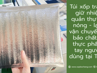 Túi xốp tráng bạc giữ nhiệt