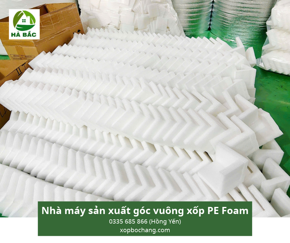 Góc vuông xốp PE Foam Góc vuông xốp PE Foam